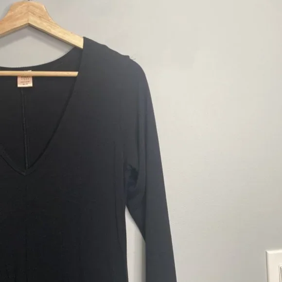 ❗️SOLD❗️Smash + Tess Black Long Sleeve Romper Size XS - Picture 5 of 8